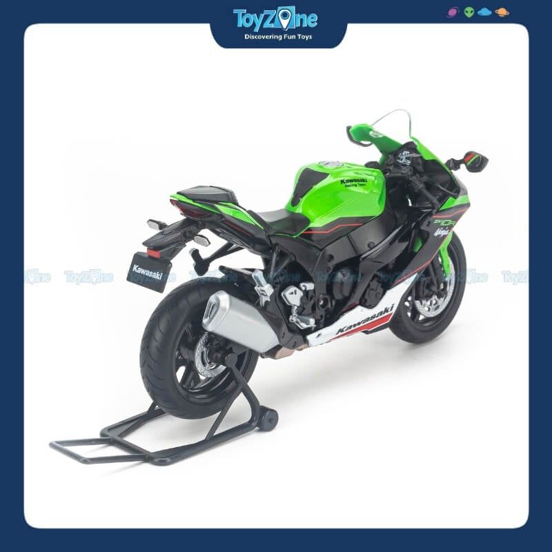 Mô hình xe mô tô Kawasaki Ninja ZX-10R 2021 1:12 Welly