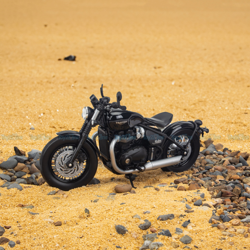 Mô hình xe mô tô Triumph Bonneville Bobber 1:12 - Welly