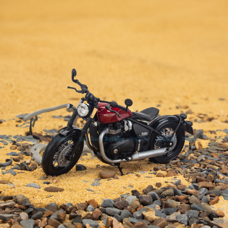Mô hình xe mô tô Triumph Bonneville Bobber 1:12 - Welly