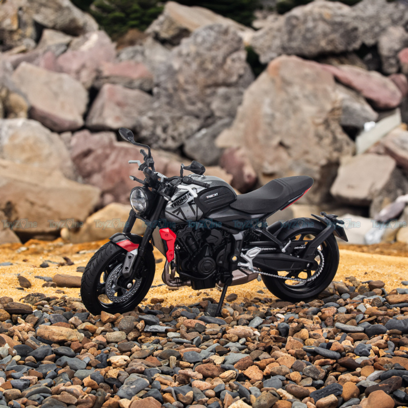 Mô hình xe mô tô Triumph Trident 660 1:12 Welly