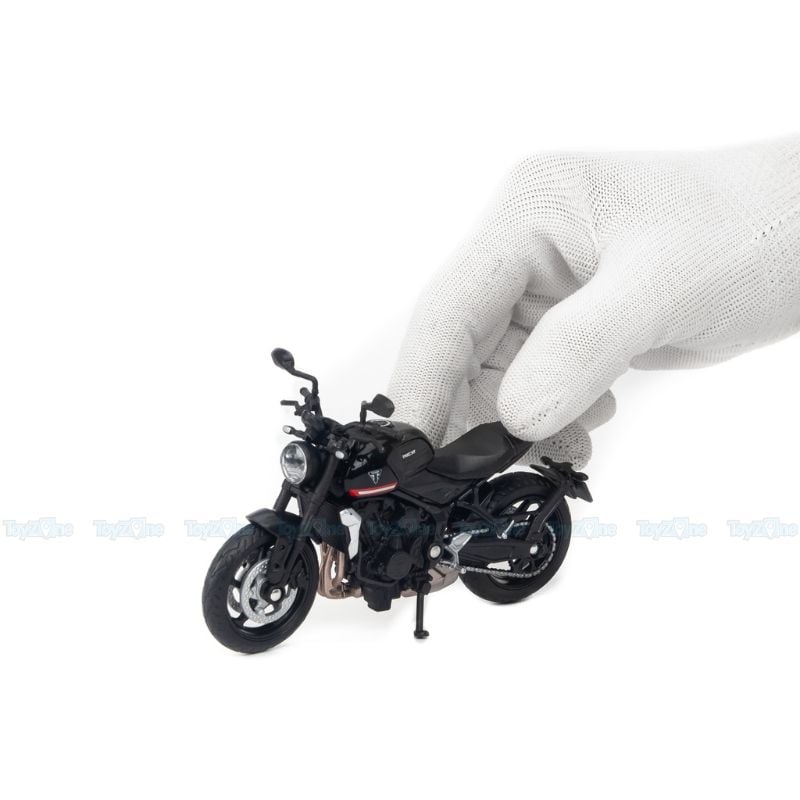 Mô hình xe mô tô Triumph Trident 660 1:18 WELLY
