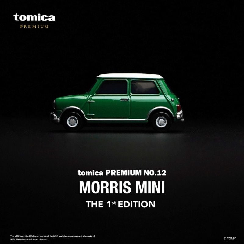 Mô hình xe Morris Mini No.12 1:50 Tomica Premium