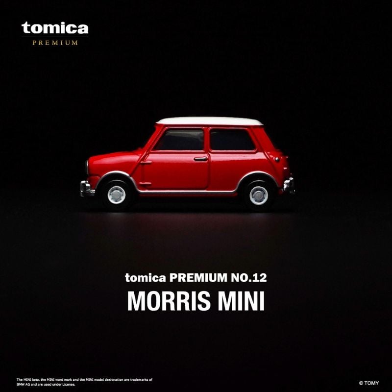 Mô hình xe Morris Mini No.12 1:50 Tomica Premium