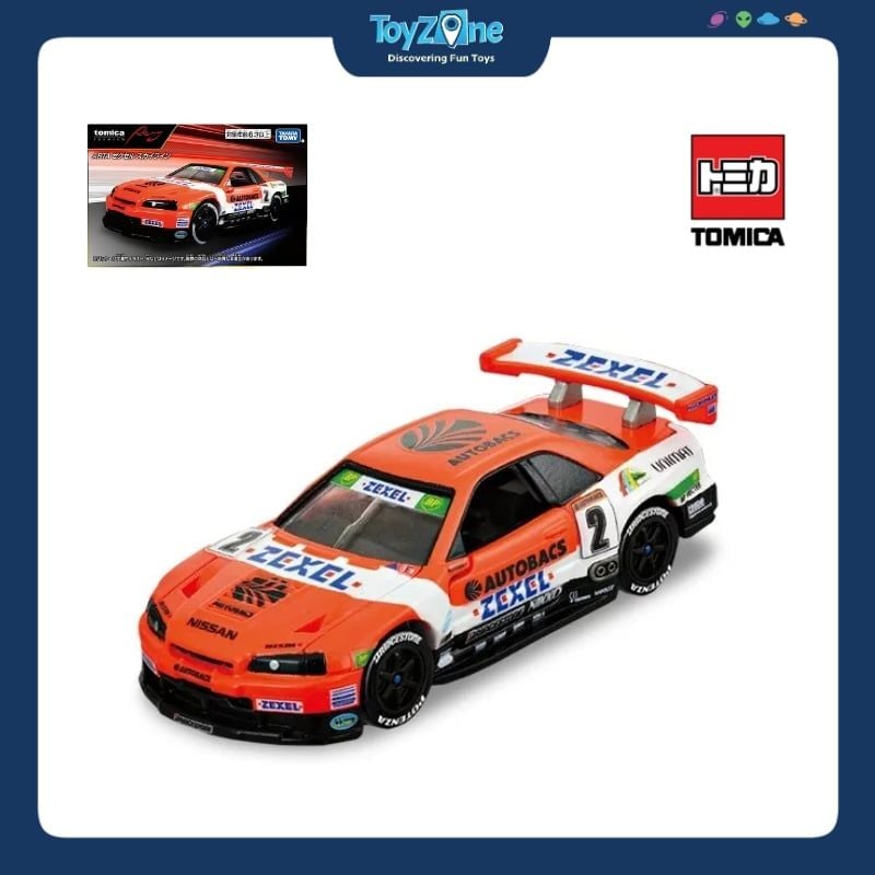 Mô hình xe Nissan ARTA Zexel Skyline 1:63 TOMICA PREMIUM RACING