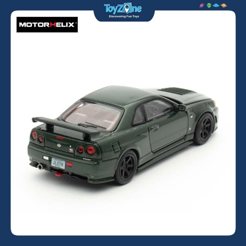 Mô hình xe Nissan GT-R ( NISMO ) R34 CRS 1:64 MOTORHELIX