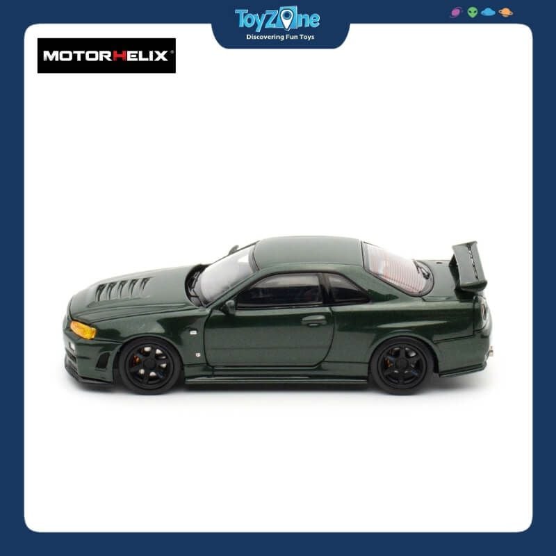Mô hình xe Nissan GT-R ( NISMO ) R34 CRS 1:64 MOTORHELIX