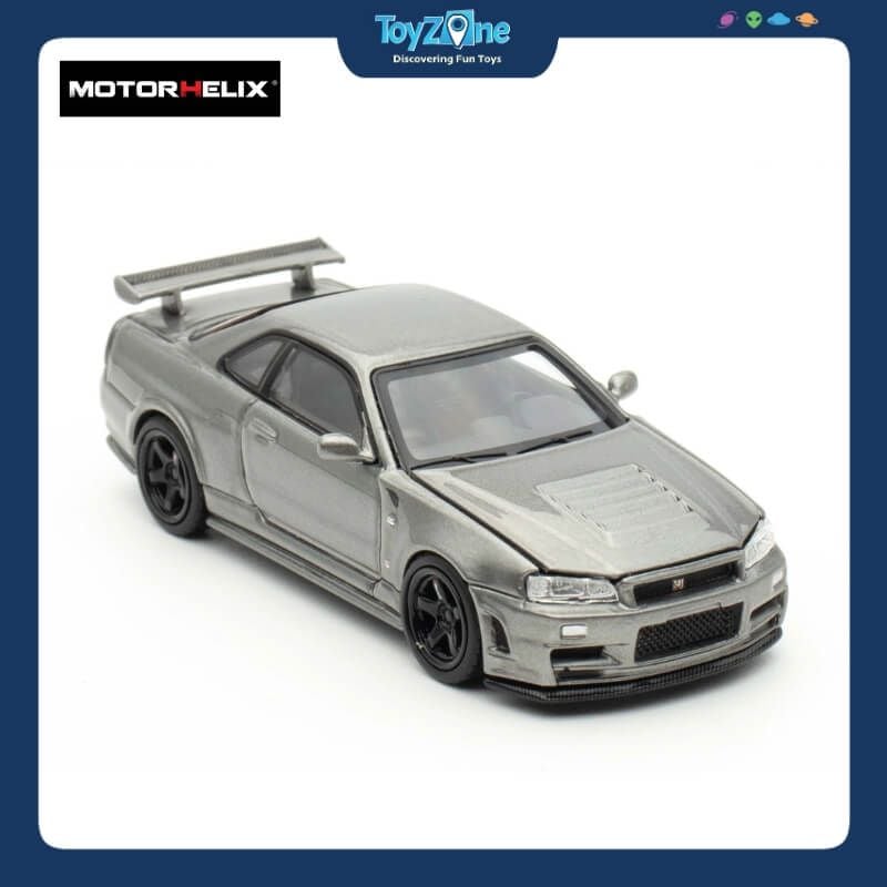 Mô hình xe Nissan GT-R ( NISMO ) R34 CRS 1:64 MOTORHELIX