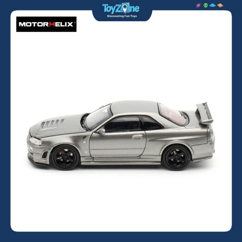 Mô hình xe Nissan GT-R ( NISMO ) R34 CRS 1:64 MOTORHELIX