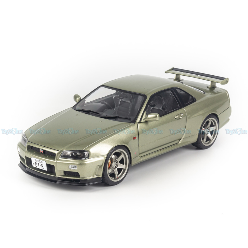 Mô hình xe Nissan GTR R34 Skyline 1:18 Solido