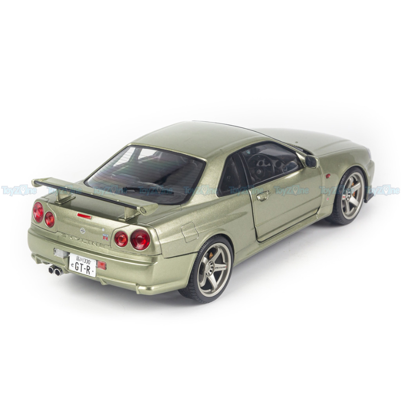 Mô hình xe Nissan GTR R34 Skyline 1:18 Solido
