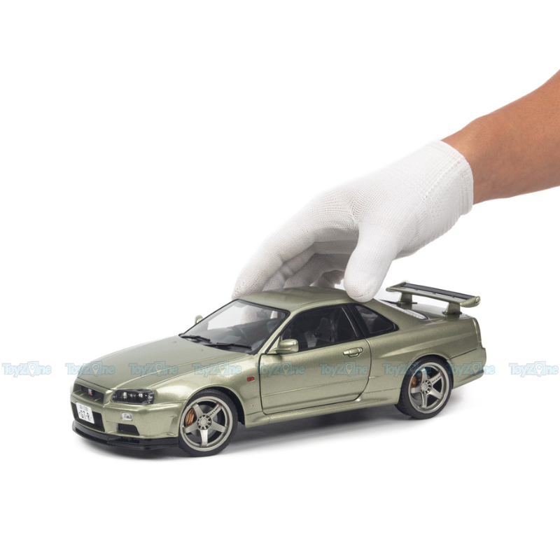 Mô hình xe Nissan GTR R34 Skyline 1:18 Solido