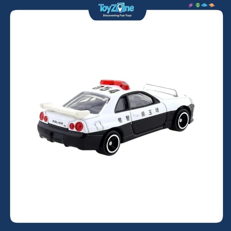 Mô hình xe Nissan Skyline GT-R ( BNR34 ) Police Car No.1 1:62 TOMICA