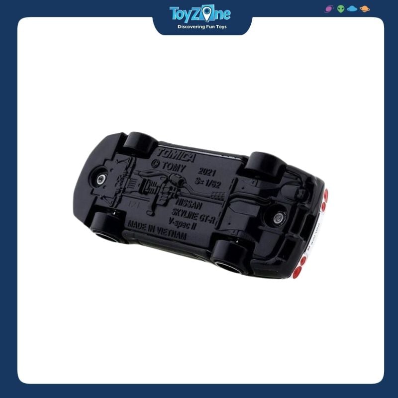 Mô hình xe Nissan Skyline GT-R ( BNR34 ) Police Car No.1 1:62 TOMICA
