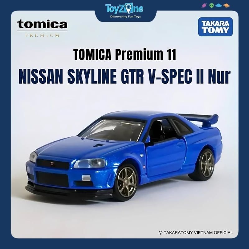 Mô hình xe Nissan Skyline GT-R No.11 TOMICA PREMIUM