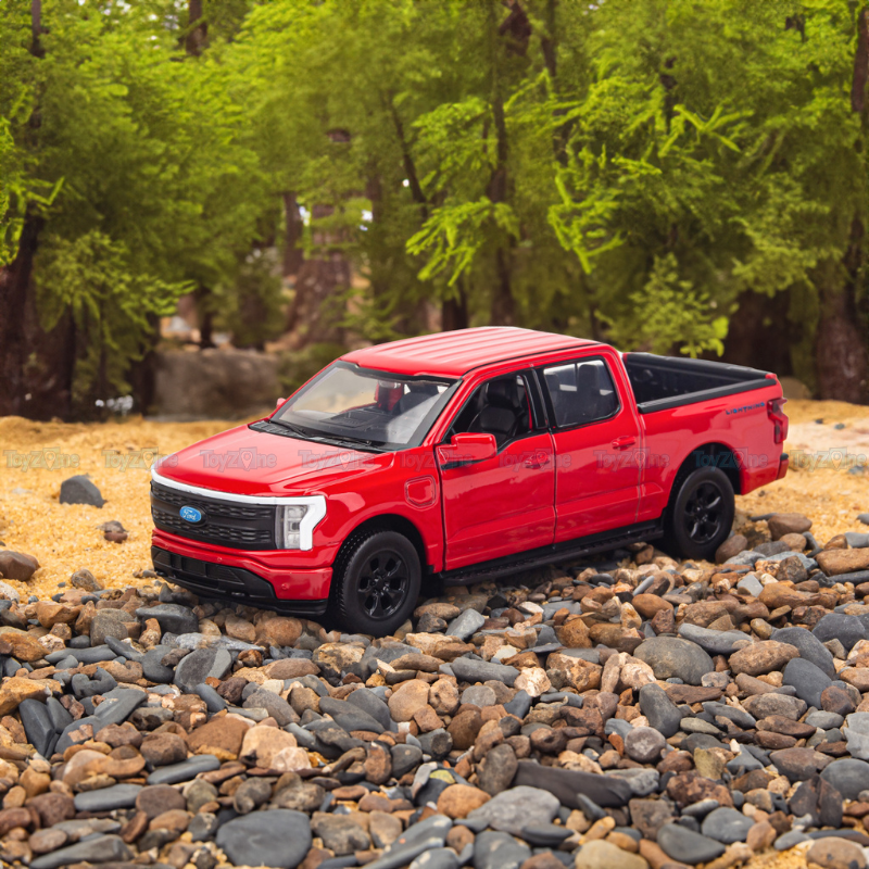 Mô hình xe ô tô Ford F150 Lightning Platinum 2022 1:32 Caipo