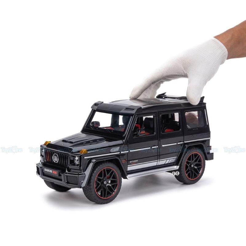 Mô hình xe ô tô Mercedes Brabus G800 1:18 Chezhi