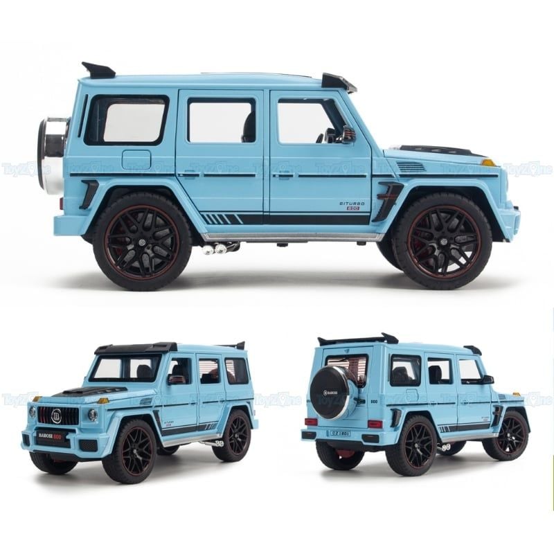 Mô hình xe ô tô Mercedes Brabus G800 1:18 Chezhi