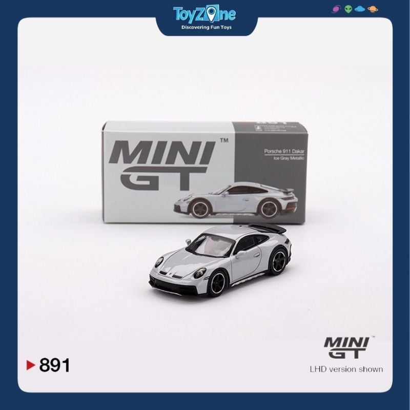 Mô hình xe Porsche 911 Dakar 1:64 MiniGT