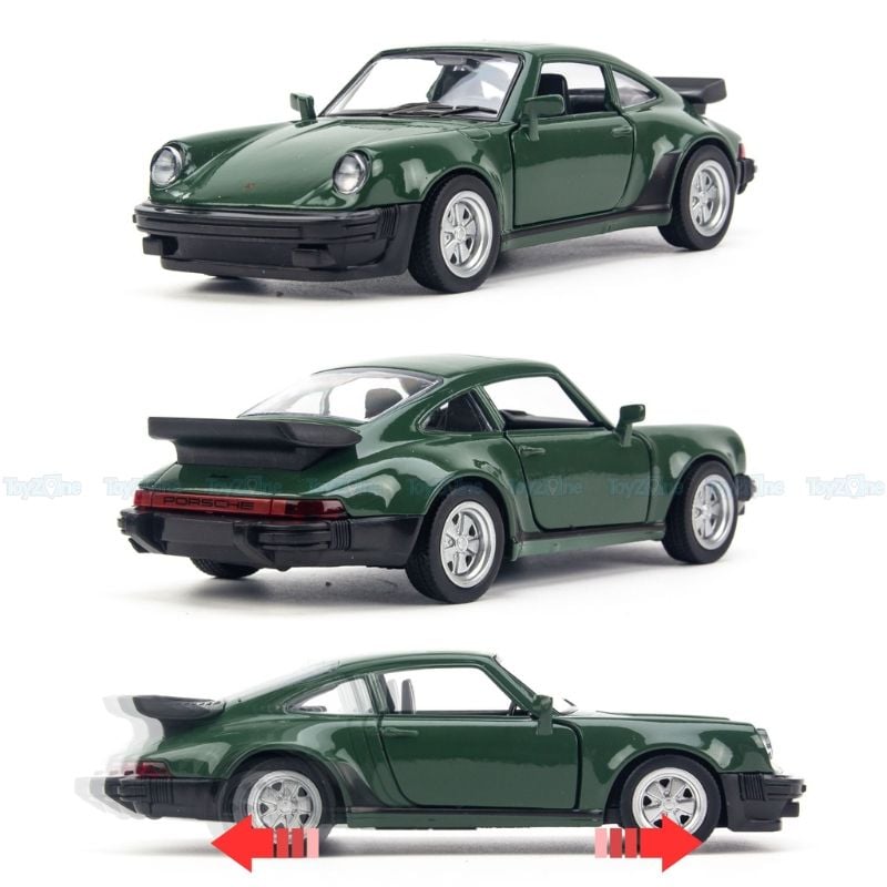 Mô hình xe Porsche 911 Turbo 1978 1:36 HUADAWEI