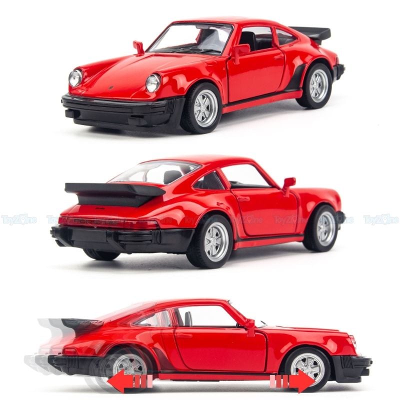 Mô hình xe Porsche 911 Turbo 1978 1:36 HUADAWEI