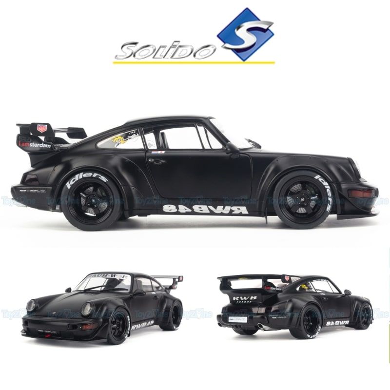 Mô hình xe Porsche RWB Bodykit Darth Vader 2022 1:18 Solido