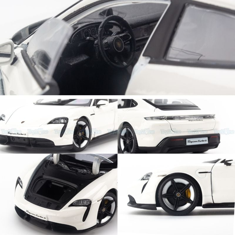 Mô hình xe Porsche Taycan Turbo S 1:24 Bburago