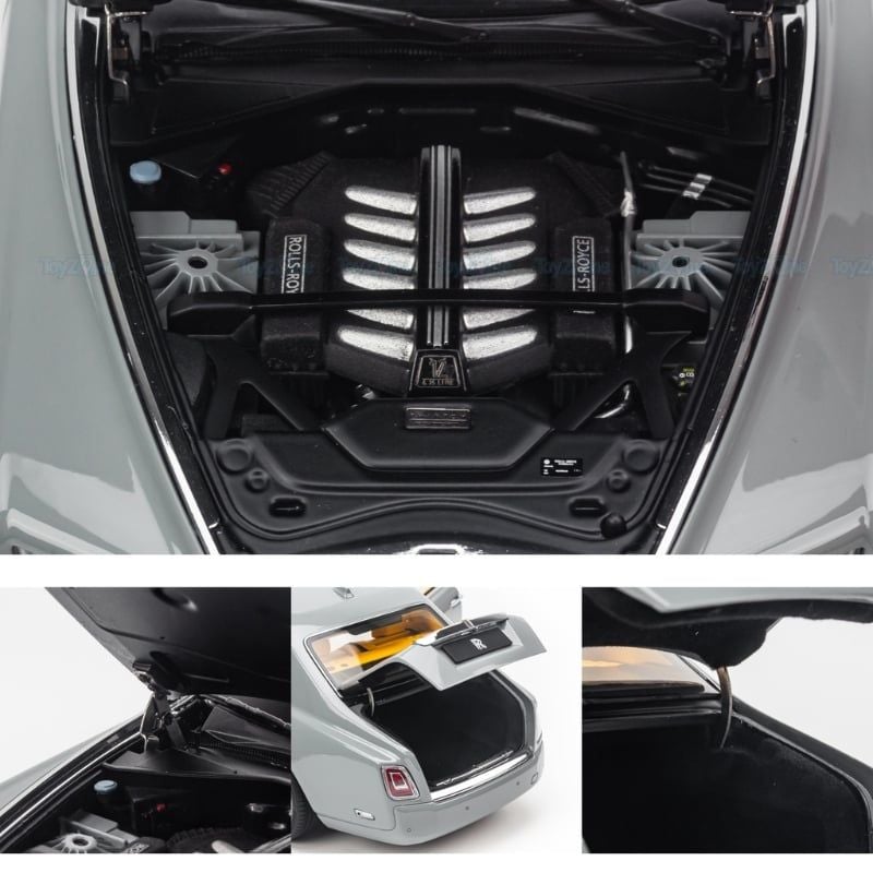 Mô hình xe Rolls Royce Phantom VIII 1:18 Kengfai