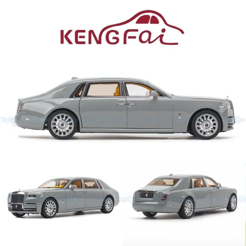 Mô hình xe Rolls Royce Phantom VIII 1:18 Kengfai