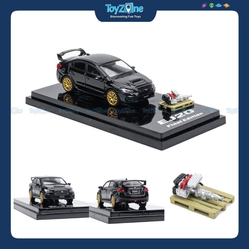 Mô hình xe Subaru WRX STi EJ20 1:64 HOBBY JAPAN