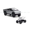 Mô hình xe Tesla Cyber Truck with motorbike 1:24 Chezhi