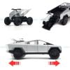 Mô hình xe Tesla Cyber Truck with motorbike 1:24 Chezhi