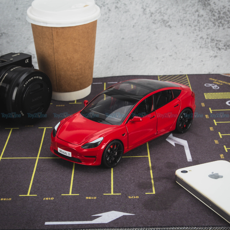 Mô hình xe Tesla Model 3 1:24 XLG