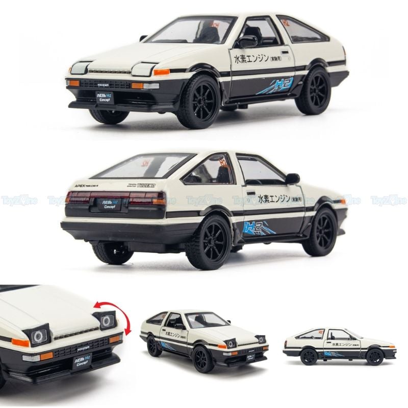 Mô hình xe Toyota AE86 1:37 CCA