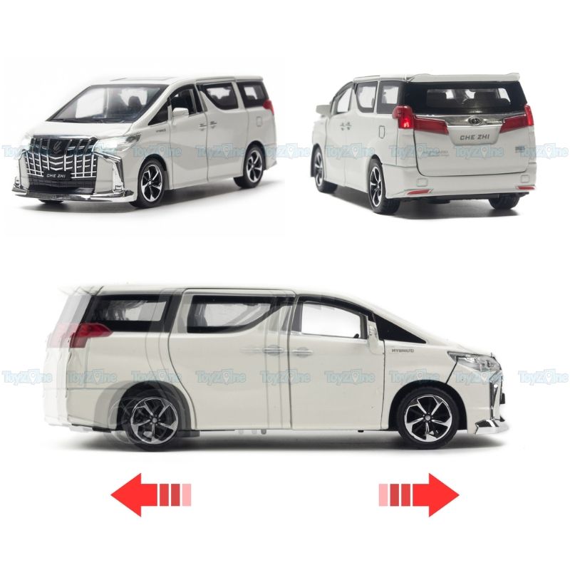 Mô hình xe Toyota Alphard 1:32 Chezhi