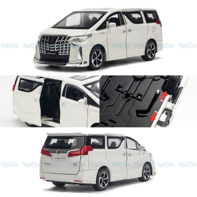 Mô hình xe Toyota Alphard 1:32 Chezhi