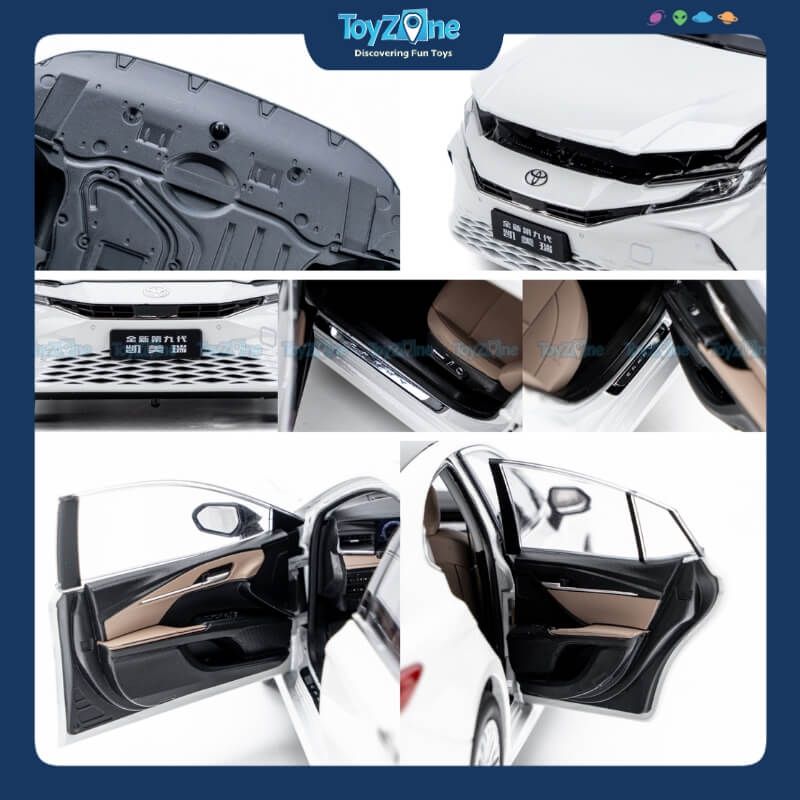 Mô hình xe Toyota Camry 2024 1:18 Paudi