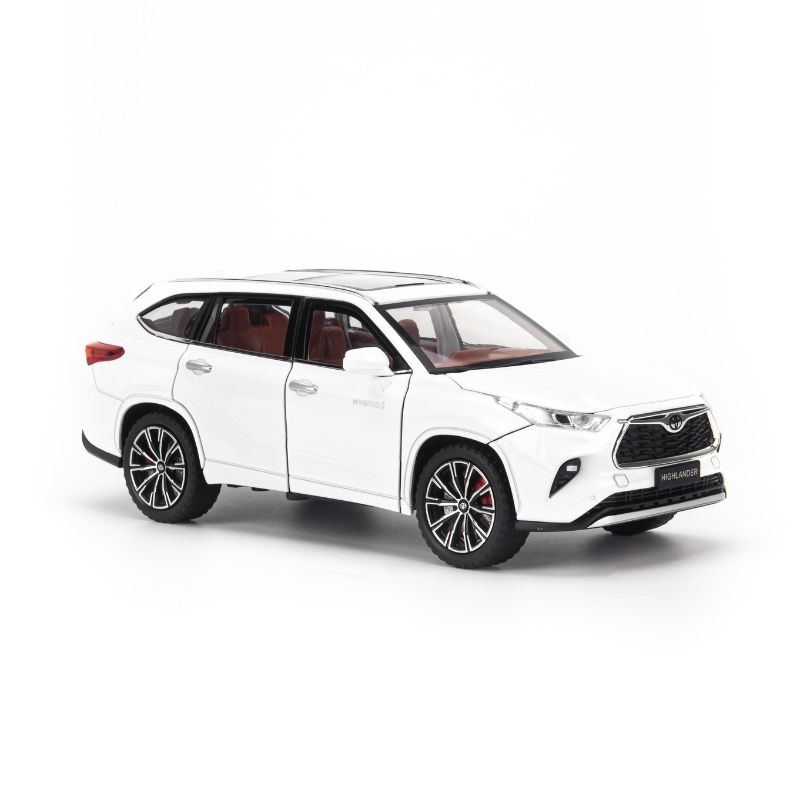 Mô hình xe Toyota Highlander 2021 1:24 Jinlifang