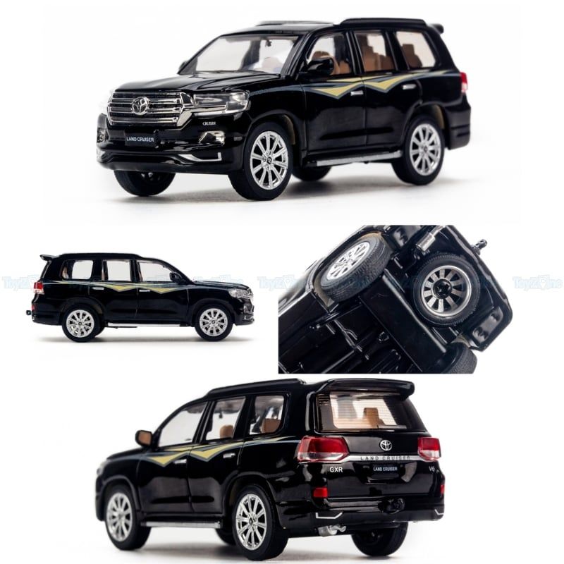 Mô hình xe Toyota Land Cruiser LC200 1:64 JKM