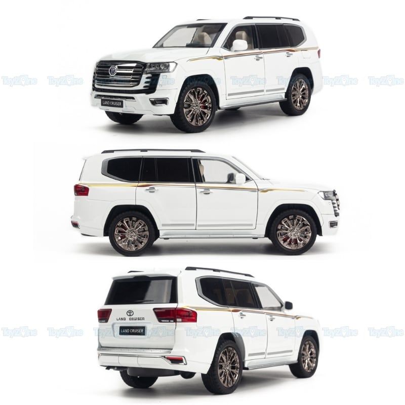 Mô hình xe Toyota Land Cruiser LC300 1:18 CHEZHI