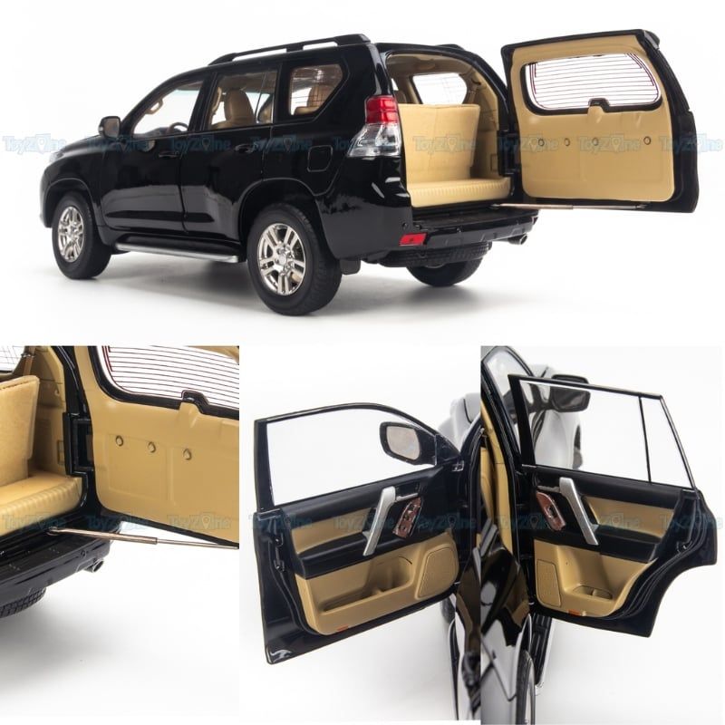 Mô hình xe Toyota Land Cruiser Prado 1:18 Paudi
