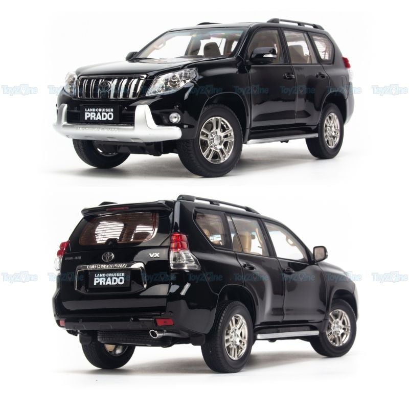 Mô hình xe Toyota Land Cruiser Prado 1:18 Paudi