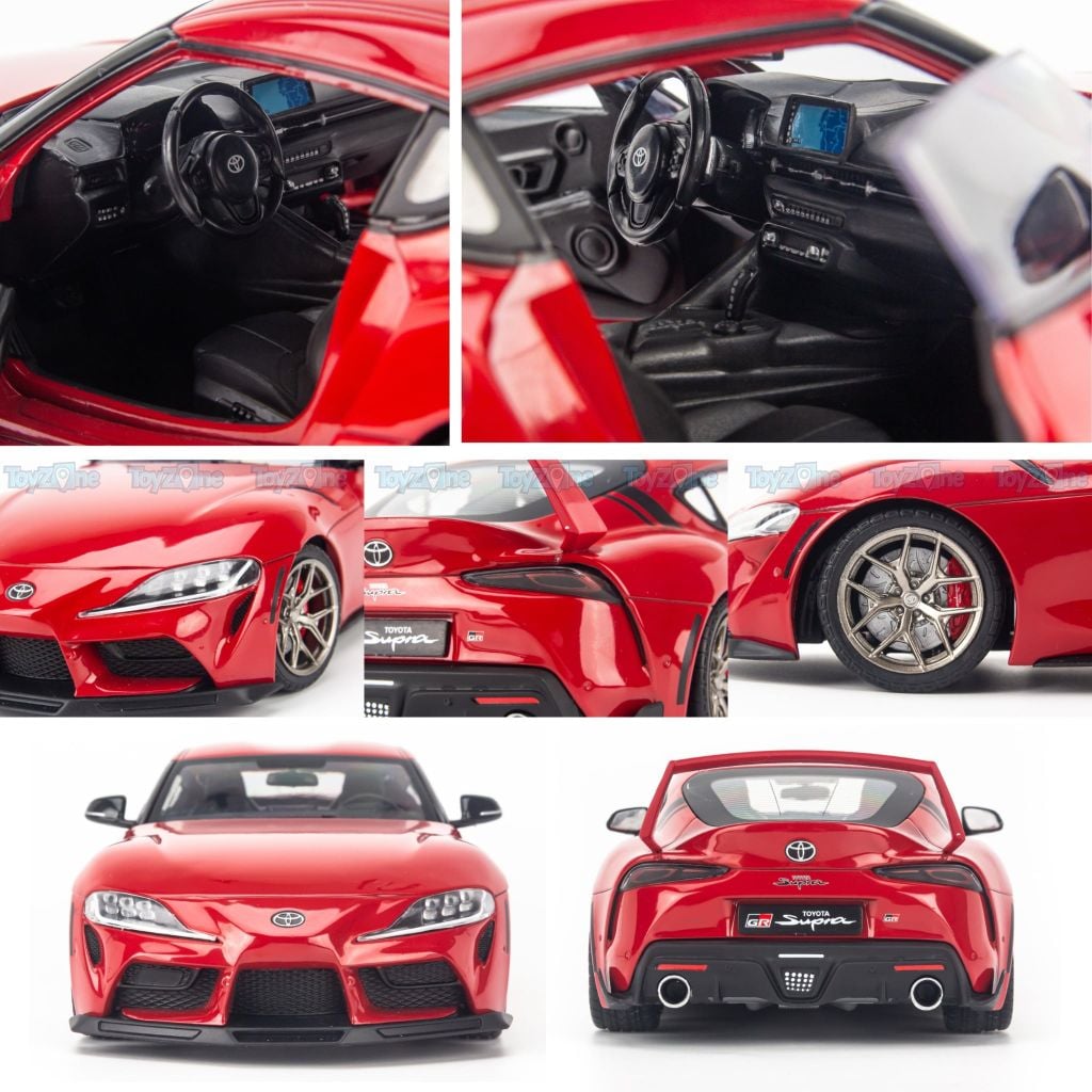 Mô hình xe Toyota Supra Bull Demon MK A80 1:18 Solido