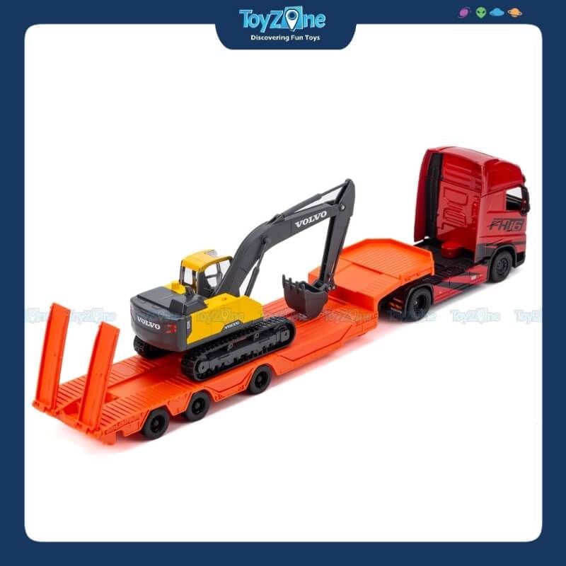 Mô hình xe Volvo FH16 Truck & Volvo Excavator 1:43 MAISTO