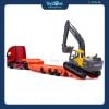 Mô hình xe Volvo FH16 Truck & Volvo Excavator 1:43 MAISTO