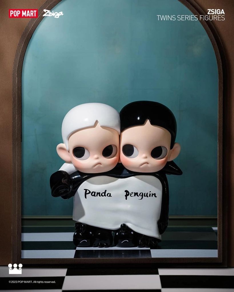 Mô hình đồ chơi Blind box Zsiga Twins - POP MART