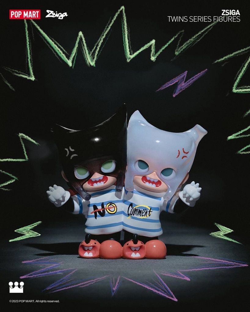 Mô hình đồ chơi Blind box Zsiga Twins - POP MART