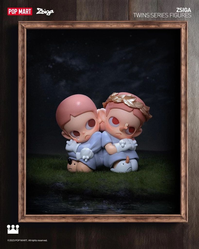Mô hình đồ chơi Blind box Zsiga Twins - POP MART