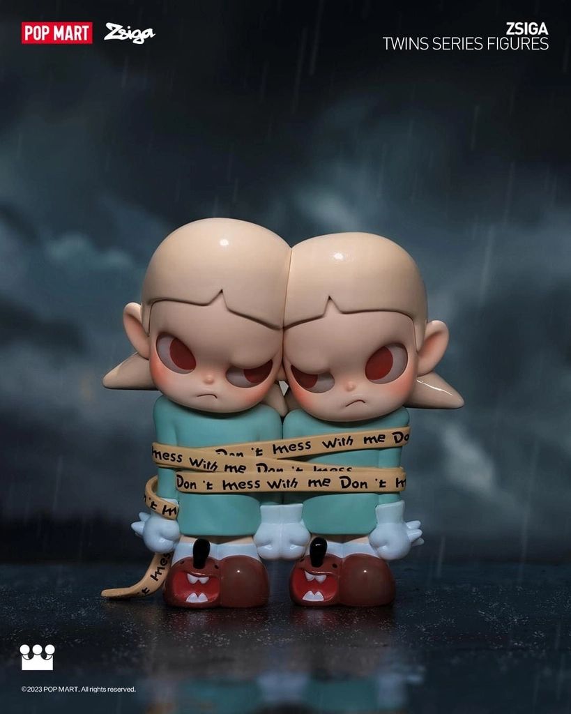 Mô hình đồ chơi Blind box Zsiga Twins - POP MART