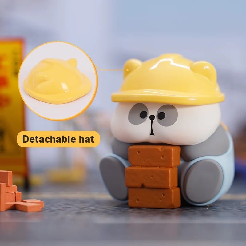 Mô hình đồ chơi Blind box Mr.Pa Working Week Series (Tuần Làm Việc Của Mr.Pa) TOYCITY