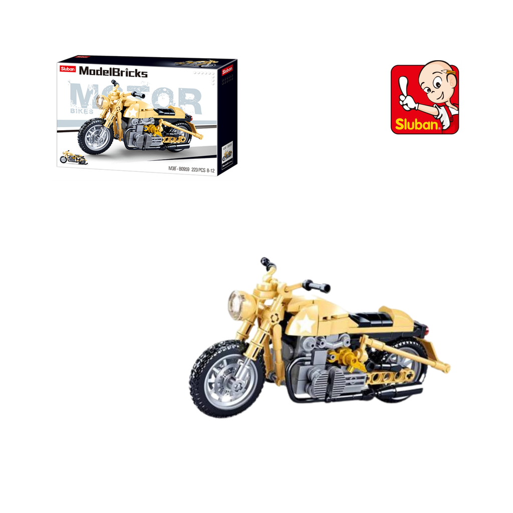 Đồ chơi lắp ráp mô hình Moto ModelBricks SLUBAN